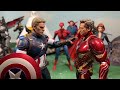 Avengers Infinity War: Part 1 The Black Order (Avengers vs Thanos' Army) [Stop Motion Film]