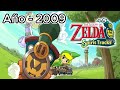 ¿En que año salio cada juego de The Legend Of Zelda?