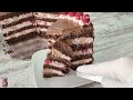 Incredibly delicious RASPBERRY CHOCOLATE cake! Melts in mouth! Without gelatin!
