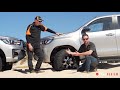 AT or MT tyres on sand, which is best? Find out with Tyre Review & Performance Driving Australia!
