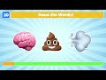 Guess the Word by the Emojis | Super Fun Emoji Puzzles | 96% FAIL 😲