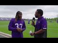 Aaron Jones Reacts to Vikings 2024 Schedule & Games Against Green Bay Packers