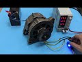 USING THE CAR ALTERNATOR AS A BRUSHLESS MOTOR, MAKING A BRUSHLESS MOTOR.