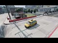 Cars VS Giant Pit #2 ll BeamNG Drive